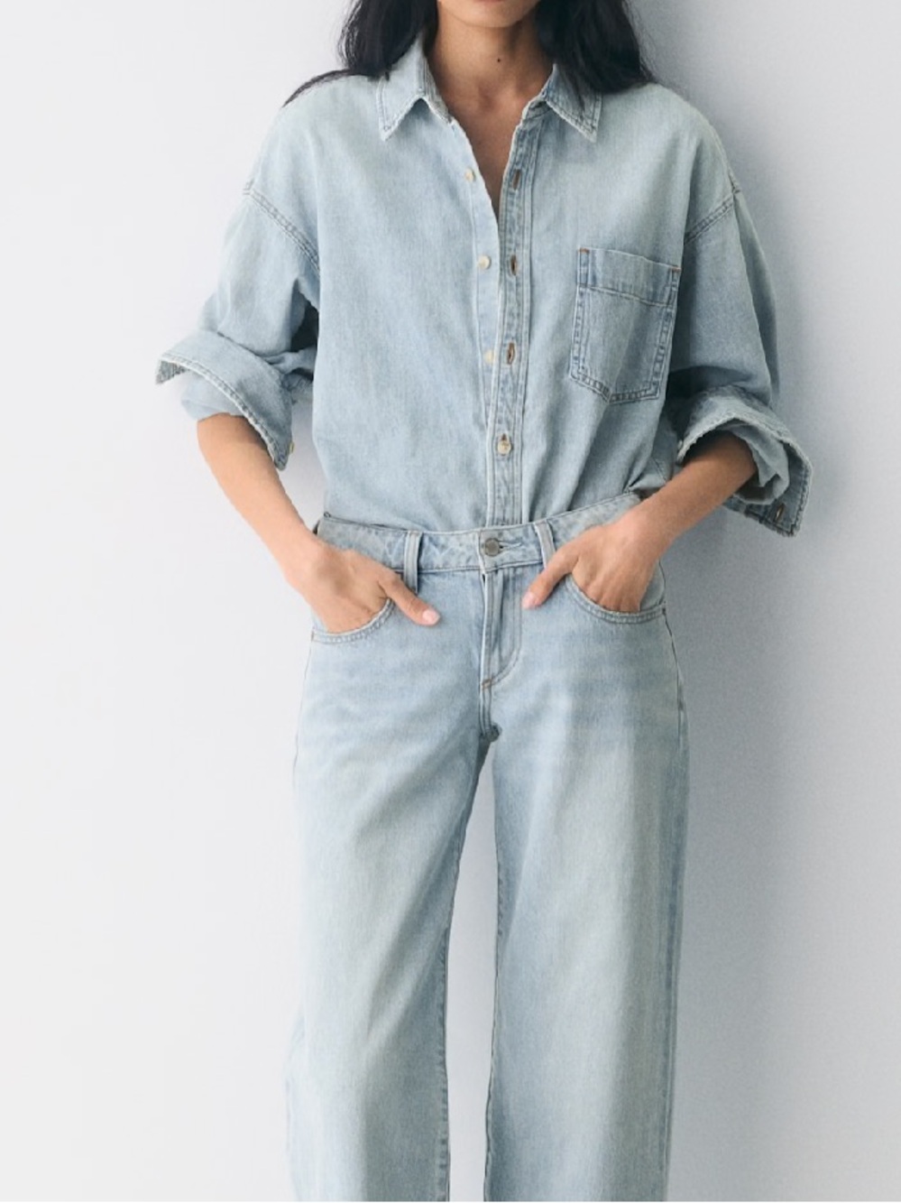 Denim Forum The '80s Comfy Denim Shirt - Picture 2 of 5